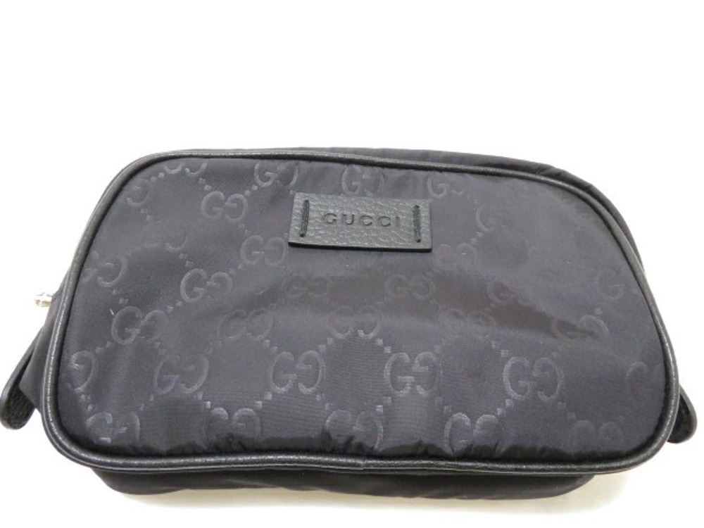 Gucci Pouch Clutch Black SJ